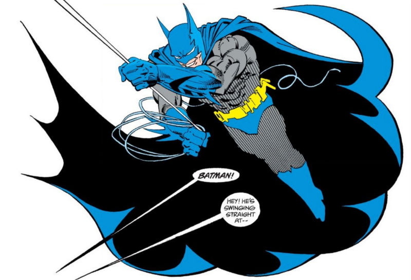 The varying levels of detail all in one figure are an example of what made Breyfogle’s work great.